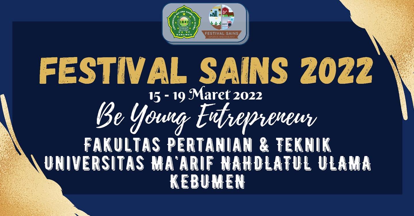 Festival Sains 2022, Wadah Mahasiswa UMNU Kebumen Tumbuhkan Jiwa Wirausaha